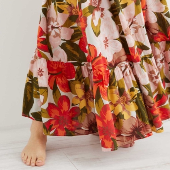 Aerie Triple Knot Swimsuit + cover skirt OR kimono - Picture 11 of 16